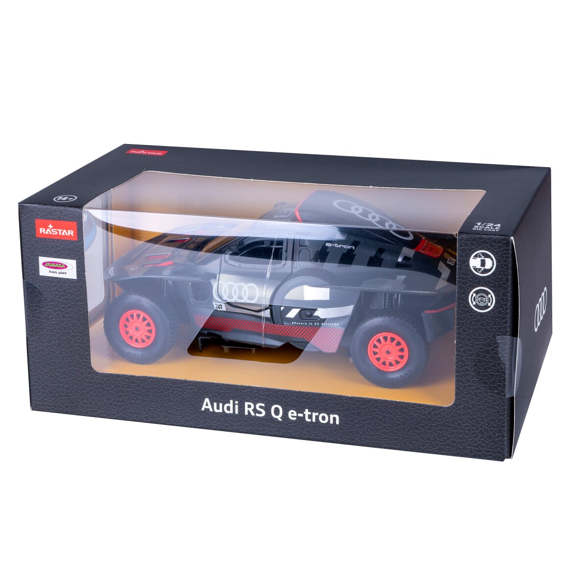 JAMARA AUDI RS Q e-tron Diecast 1:24 grey door manual