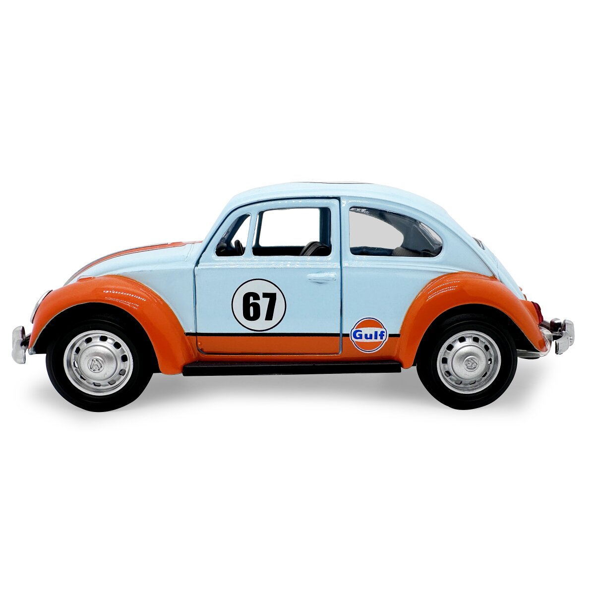 JAMARA Volkwagen Classical Beetle 1967 Diecast 1:28 light blue incl. Button cells