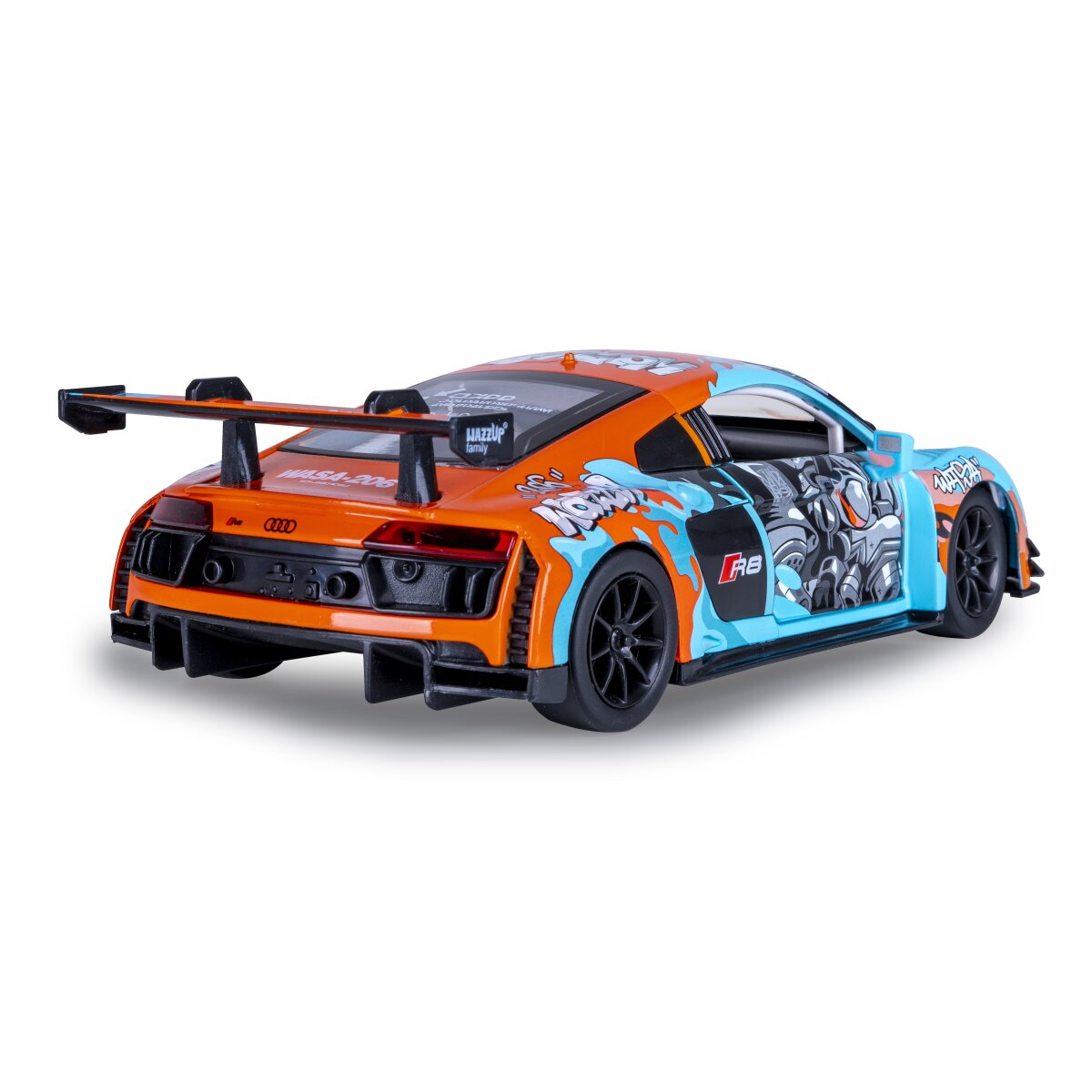 JAMARA Audi R8 LMS Diecast 1:24 blue incl. Button cells