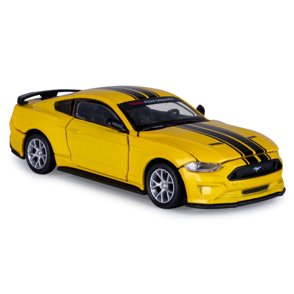 JAMARA Ford Mustang GT Diecast 1:42 yellow 2in1
