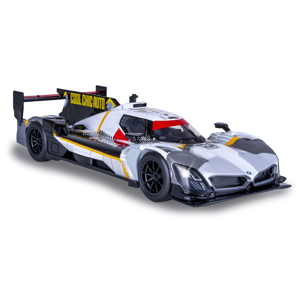 JAMARA BMW M Hybrid V8 Diecast 1:24 grey incl. Button cells