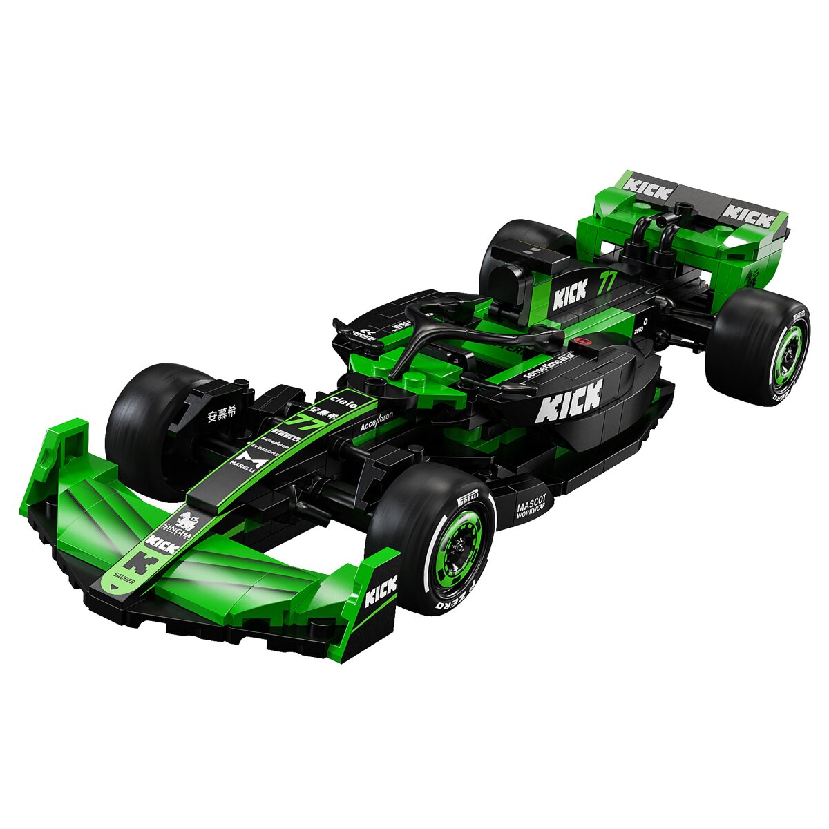 JAMARA CaDA KICK Sauber F1® Team C44 - 2024 1:24 green Bricks