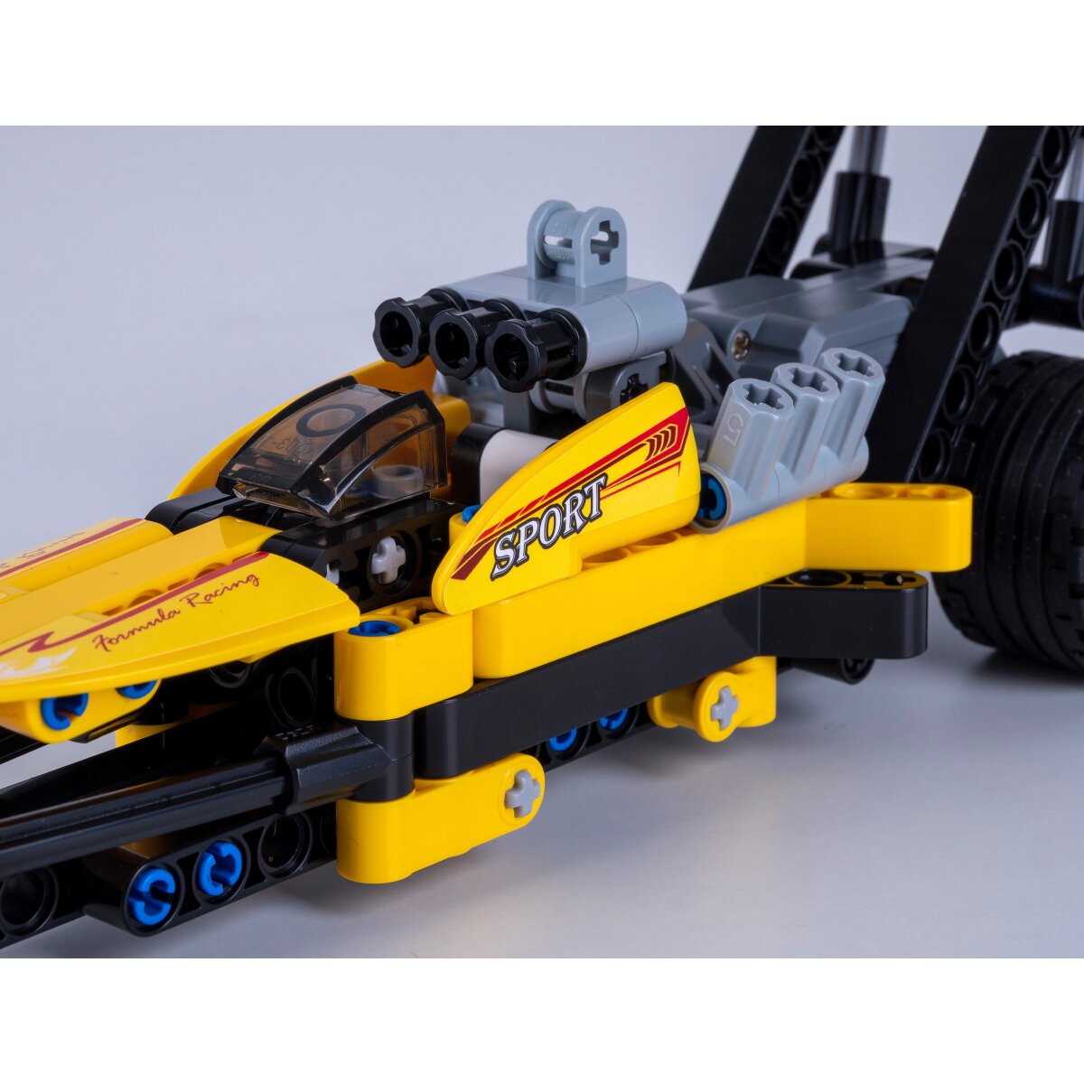 JAMARA CaDA Drag Racing yellow Bricks