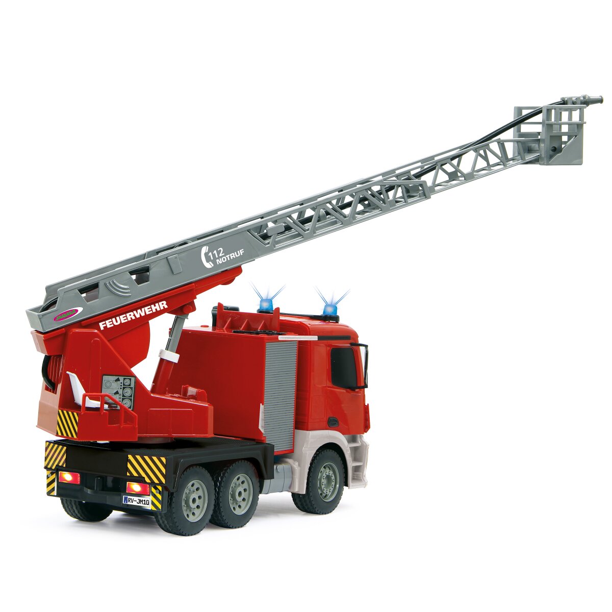 JAMARA Fire Truck turnable Ladder Mercedes-Benz Antos 1:20 2,4GHz with spray function