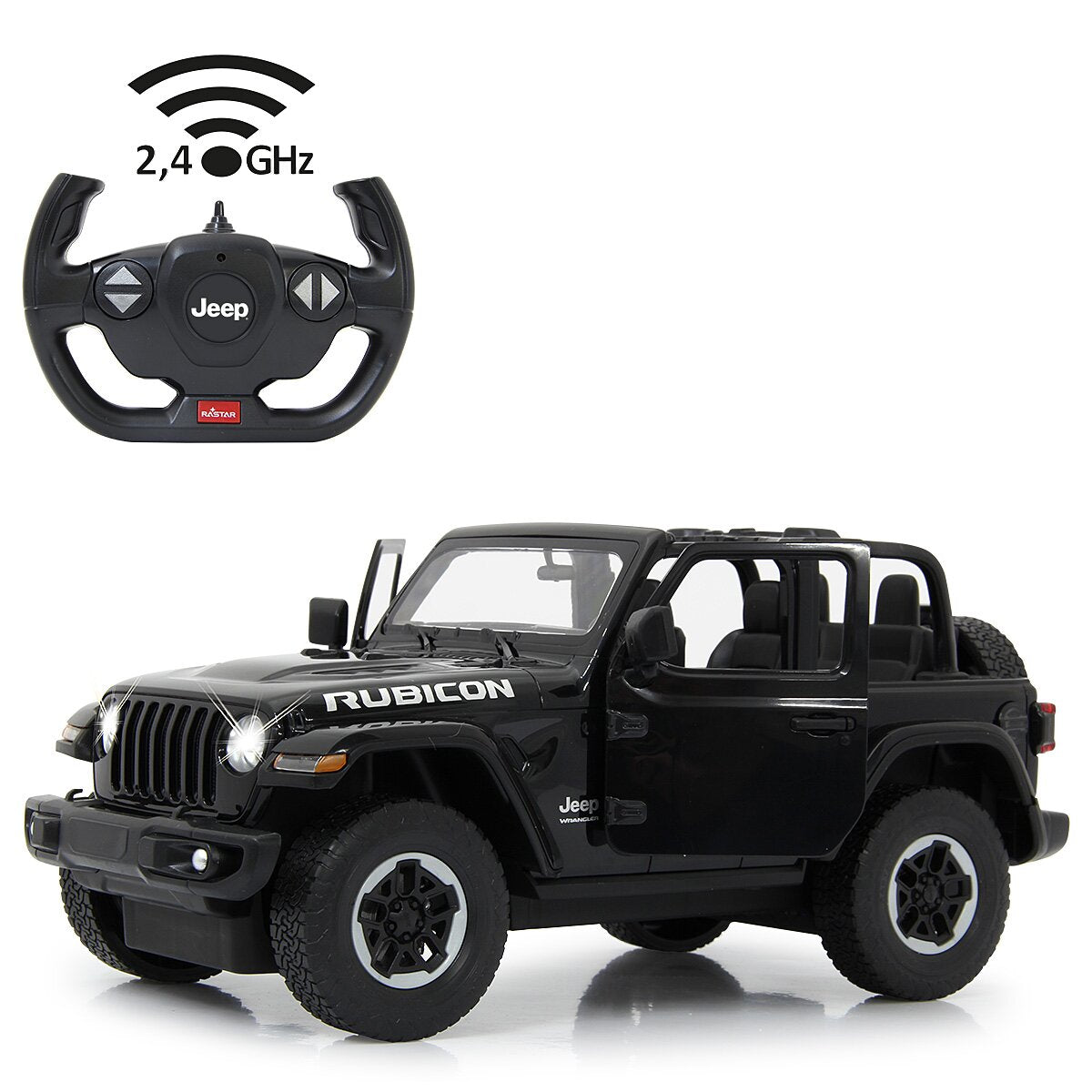 JAMARA Jeep Wrangler JL 1:14 black 2,4GHz door manual