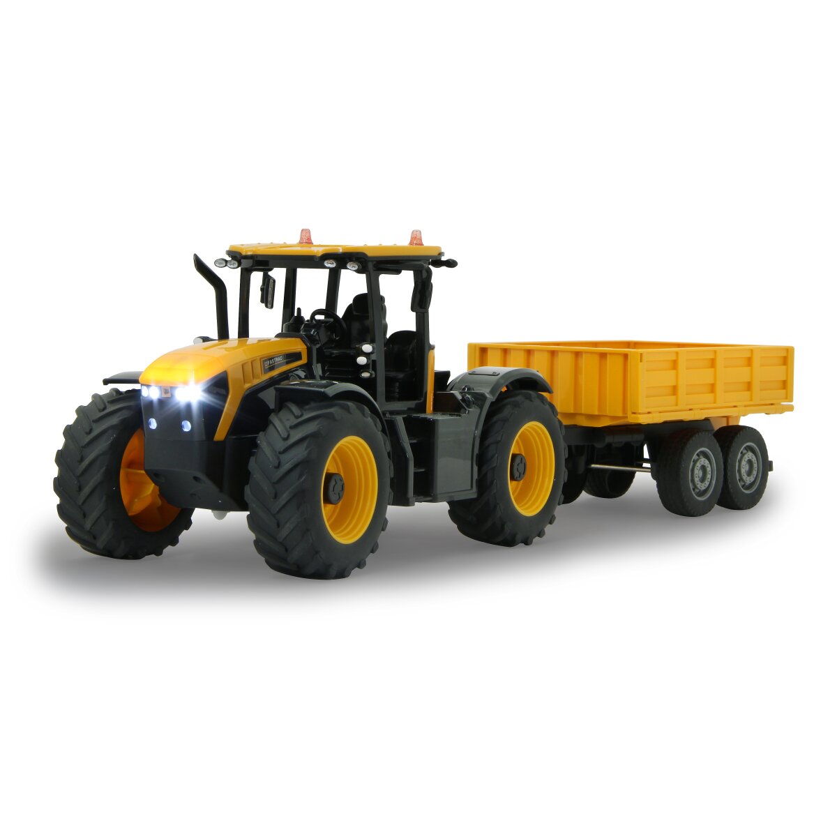 JAMARA JCB Fastrac Traktor with tipping trailer 2,4GHz