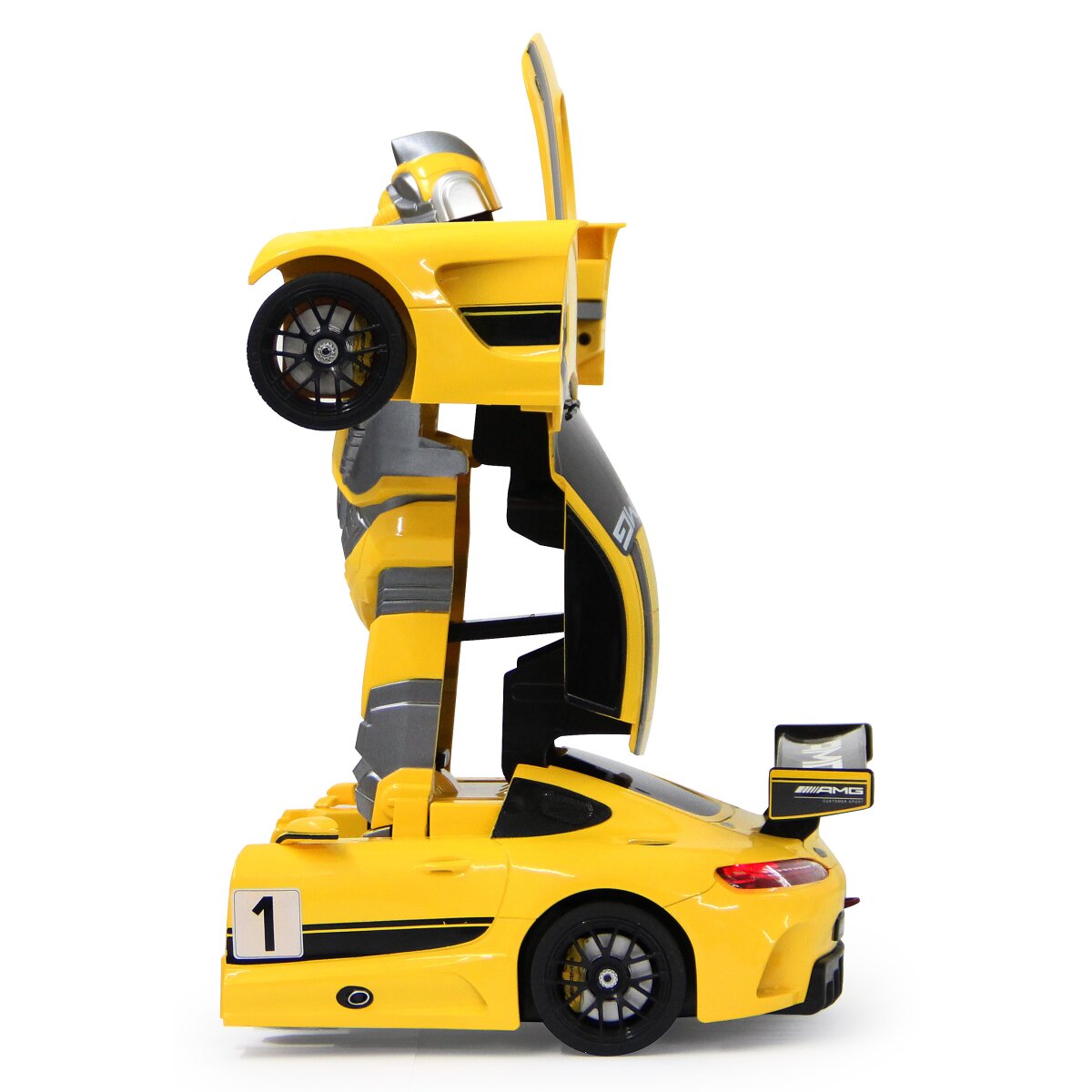 JAMARA Mercedes-Benz AMG GT3 1:14 yellow 2,4GHz transformable