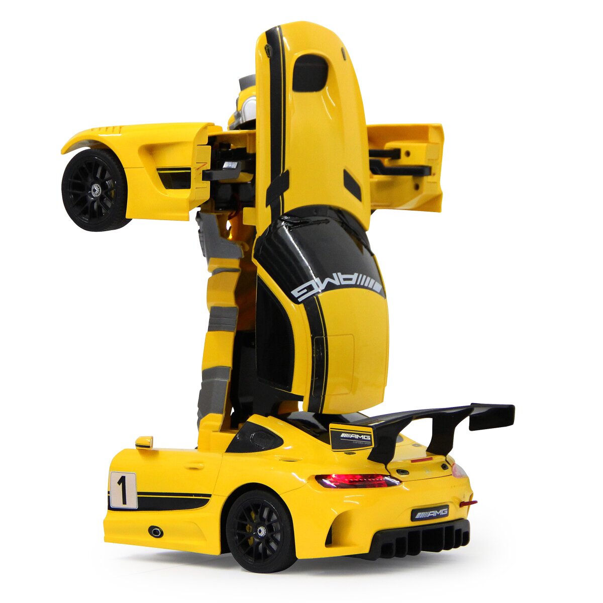 JAMARA Mercedes-Benz AMG GT3 1:14 yellow 2,4GHz transformable