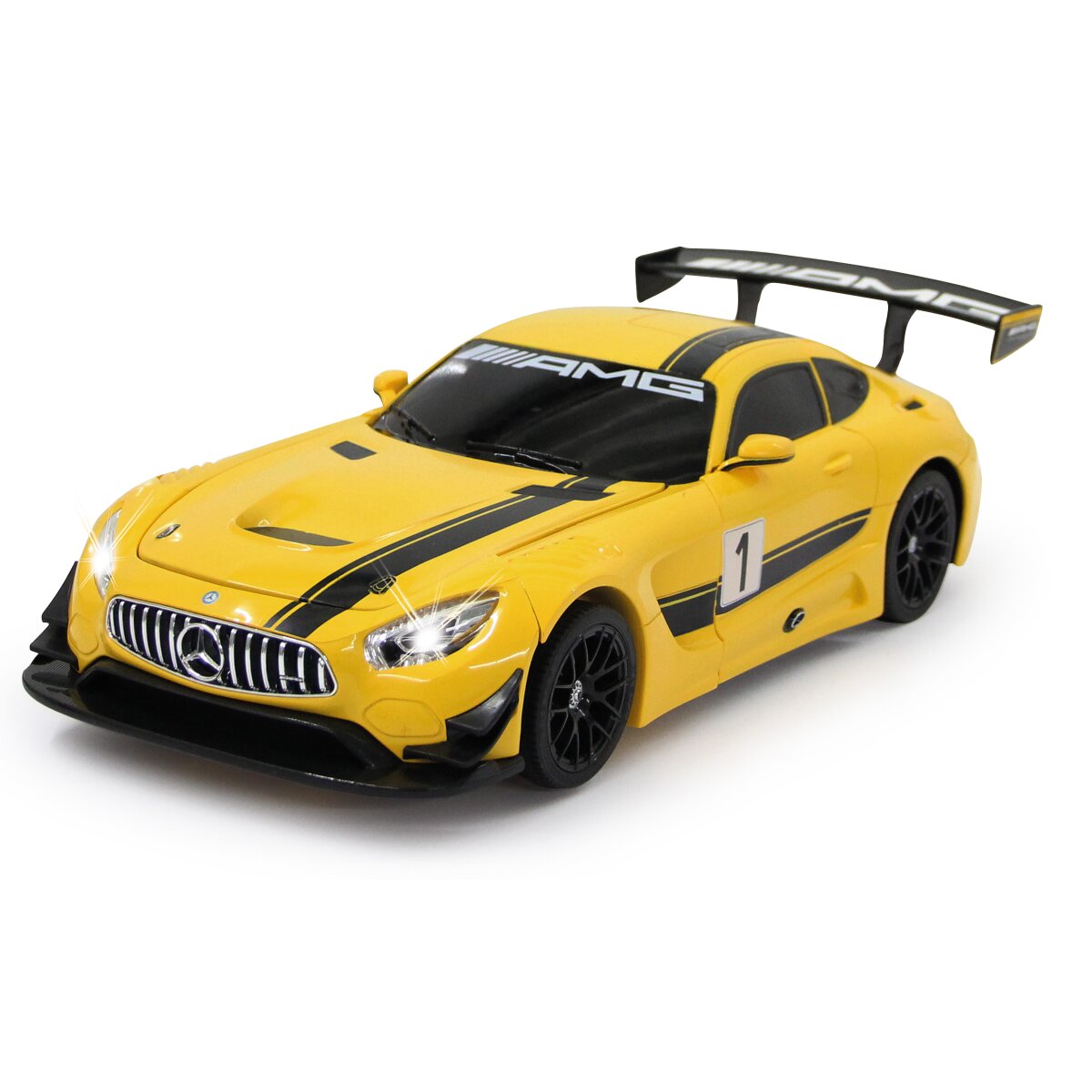 JAMARA Mercedes-Benz AMG GT3 1:14 yellow 2,4GHz transformable