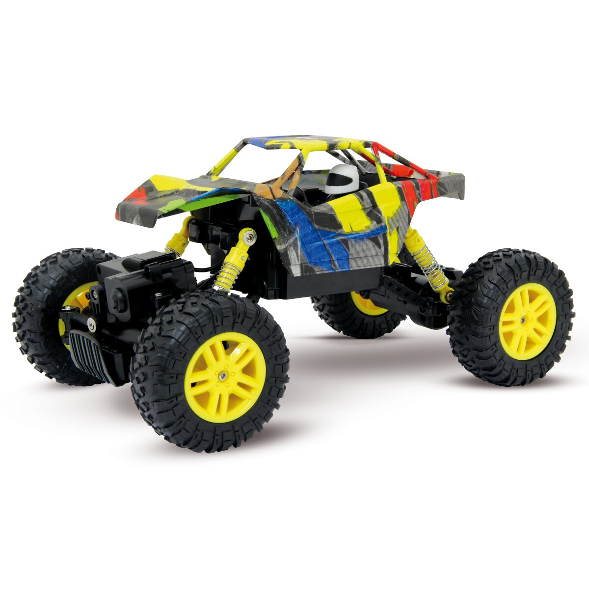 JAMARA Hillriser Crawler 4WD 1:18 yellow 2,4GHz