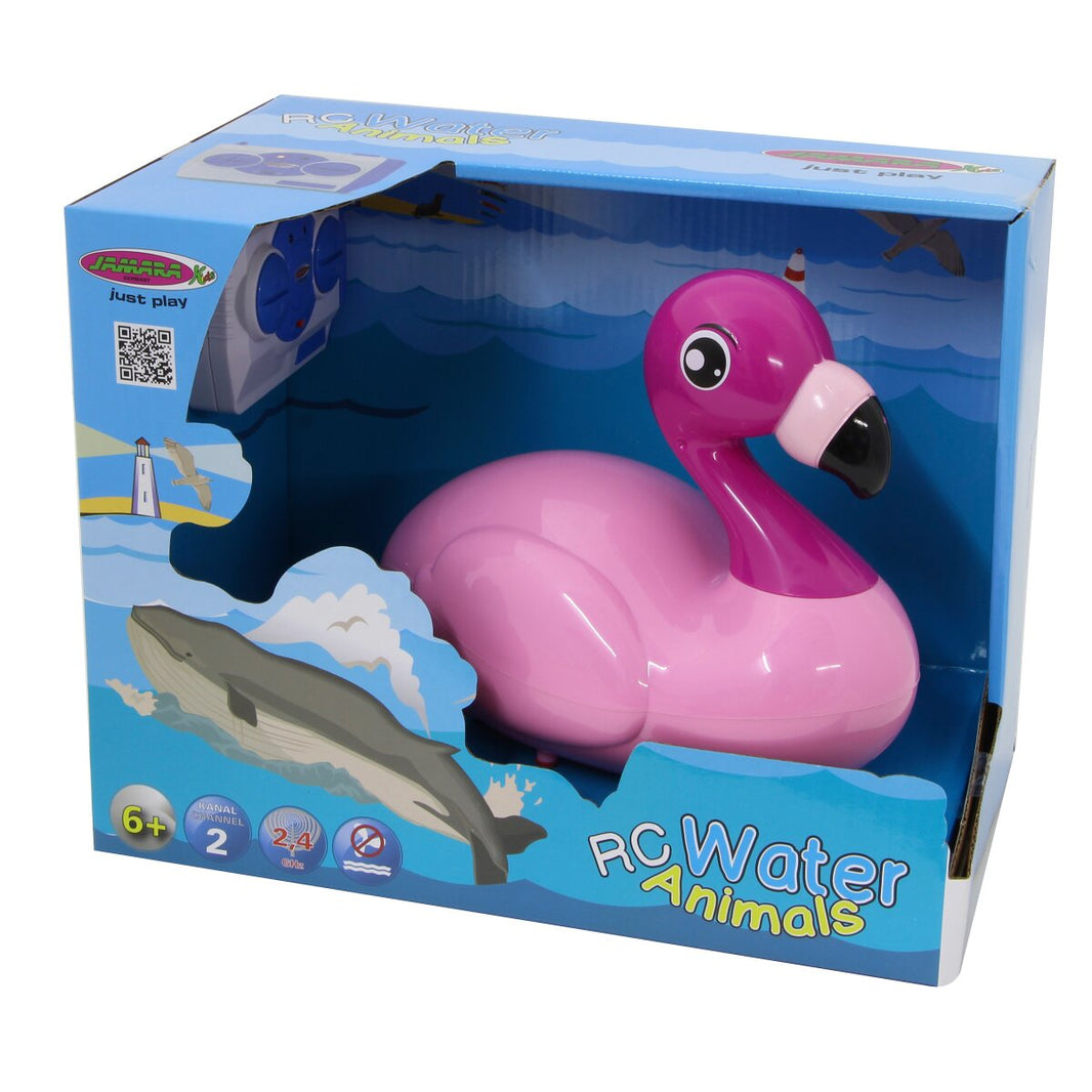 JAMARA RC Water Animals Flamingo