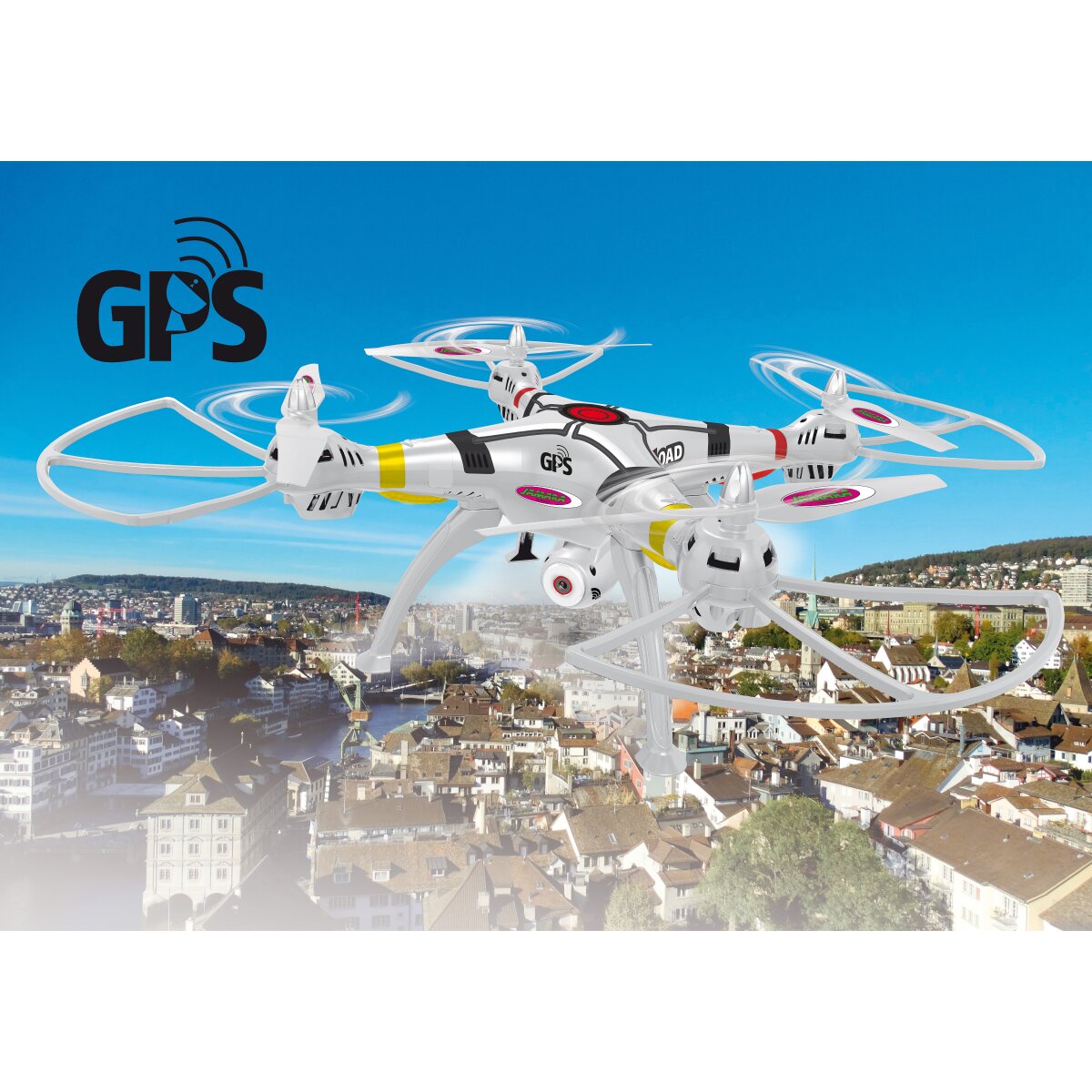 JAMARA Payload GPS Drone Altitude HD FPV Wifi Coming Home