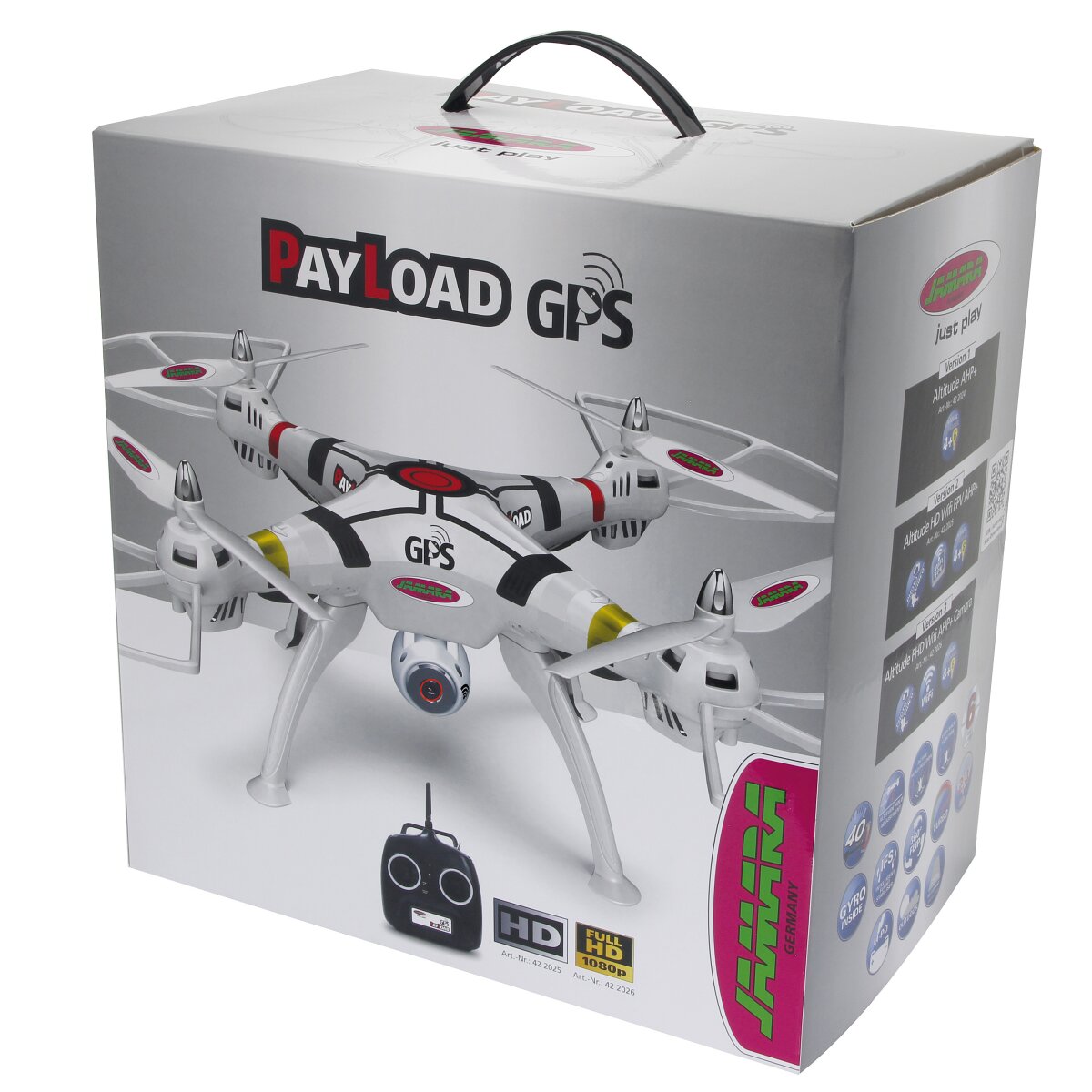JAMARA Payload GPS Drone Altitude HD FPV Wifi Coming Home