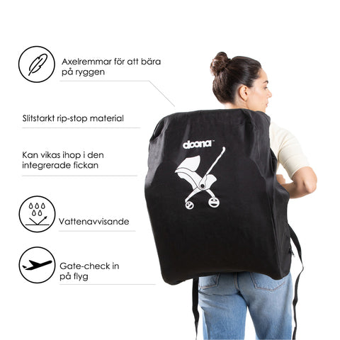 Doona Travel Bag Transportväska "Svart"