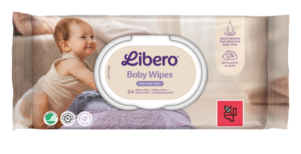 Libero Baby Wipes, 64st