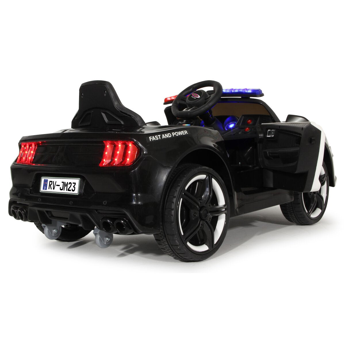 JAMARA Ride-on US Police Car