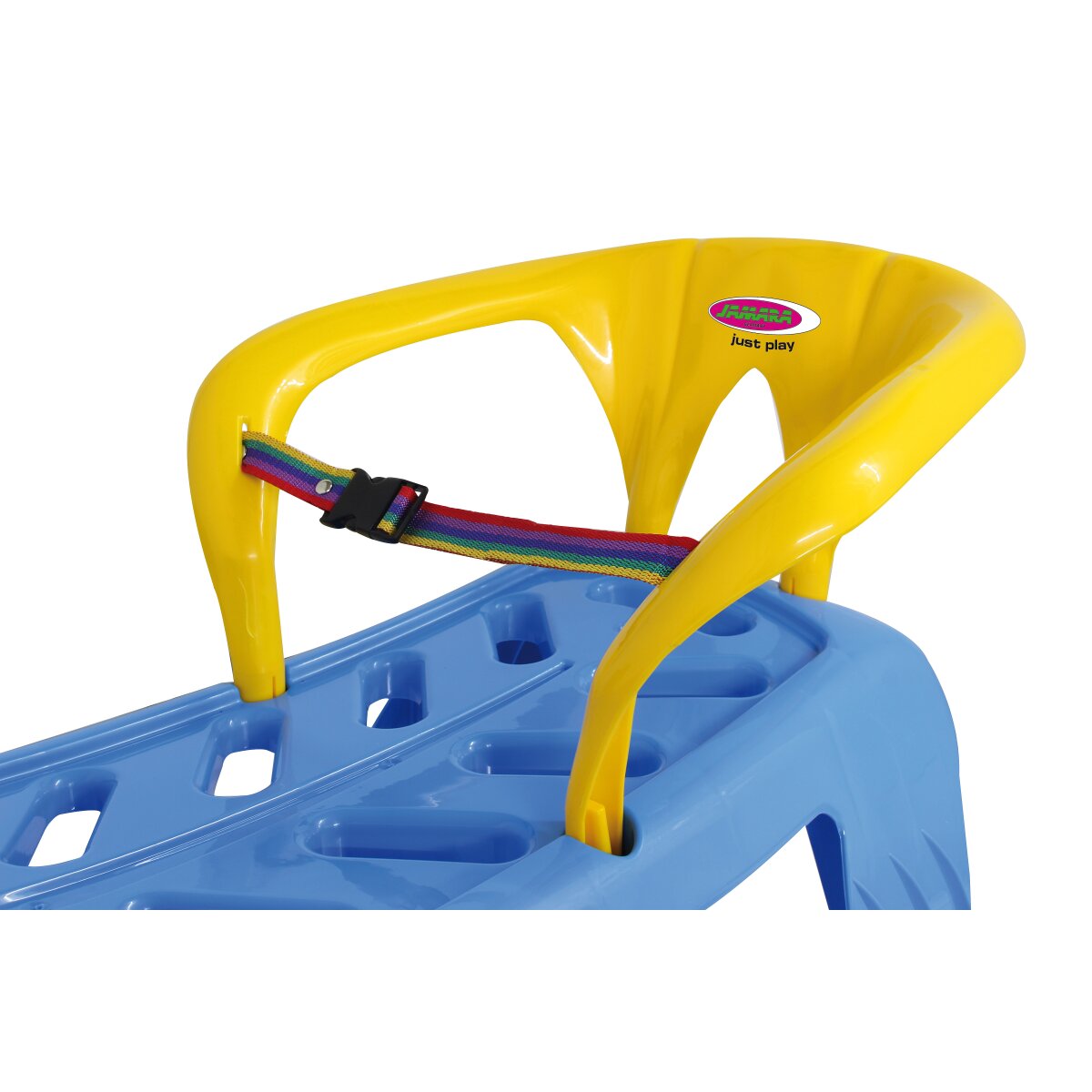 Snow Play Sled Snow-Star med ryggstöd
