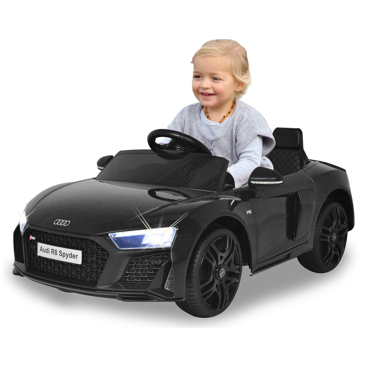 JAMARA Ride-on Audi R8 Spyder V10 performance quattro black