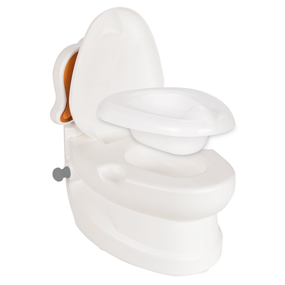JAMARA My little toilet dog with flushing sound and toilet paper holder