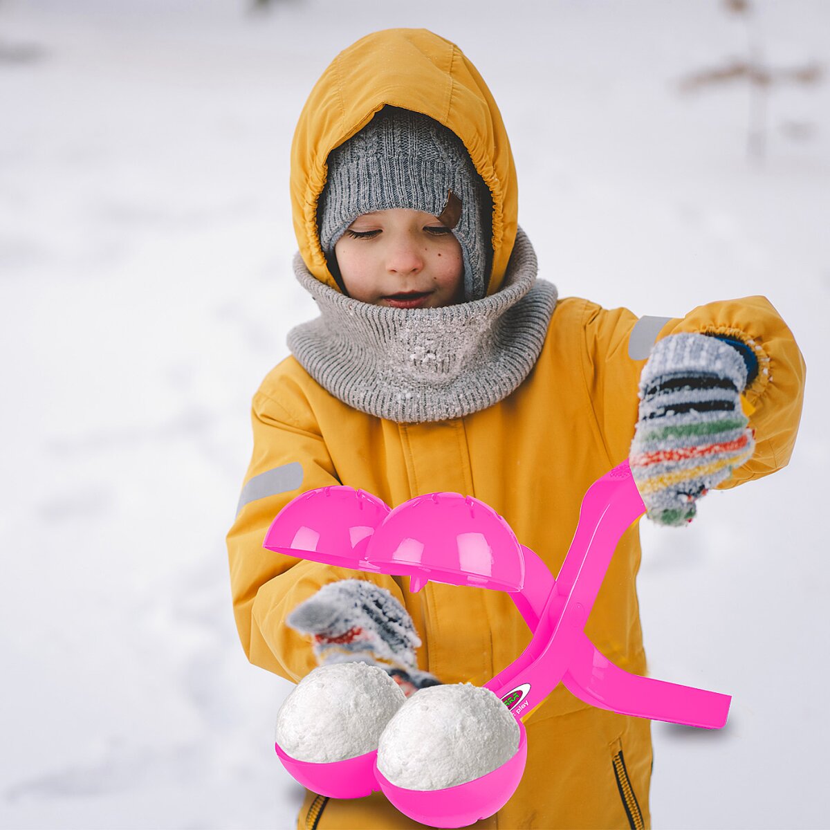 Snow Play Snowball Maker Duo