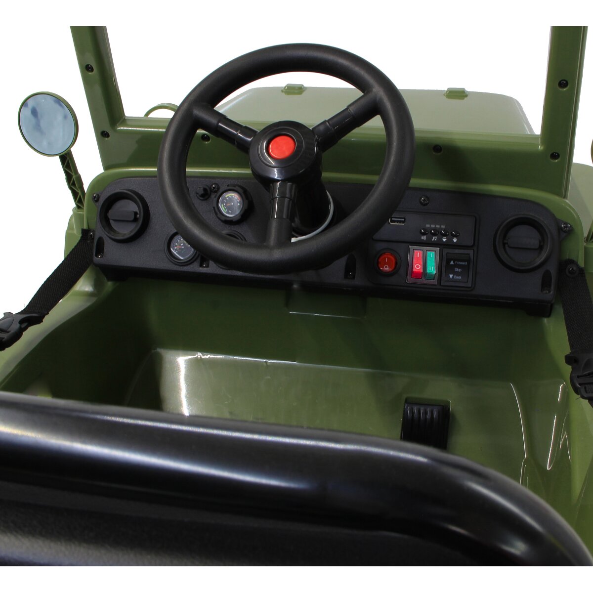 JAMARA Ride-on Jeep Willys MB