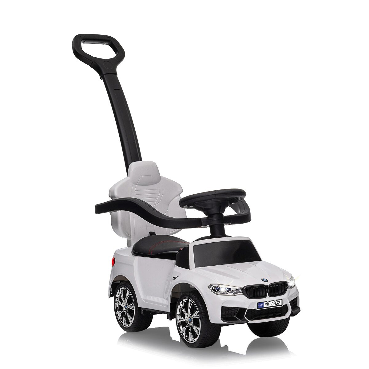 JAMARA Push Car BMW M5 white 2in1 with push bar