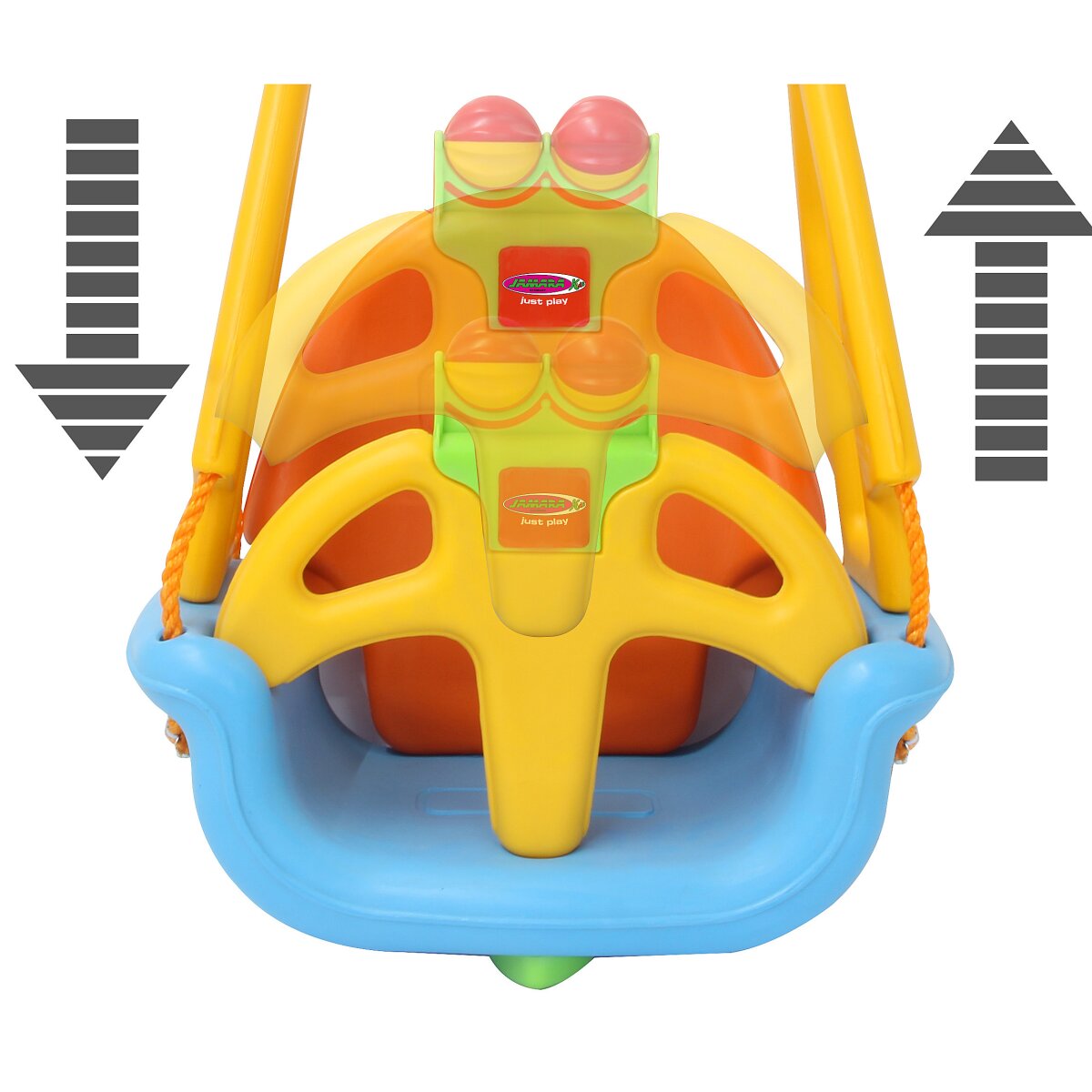 JAMARA Children Swing Grow with me 3in1 blue