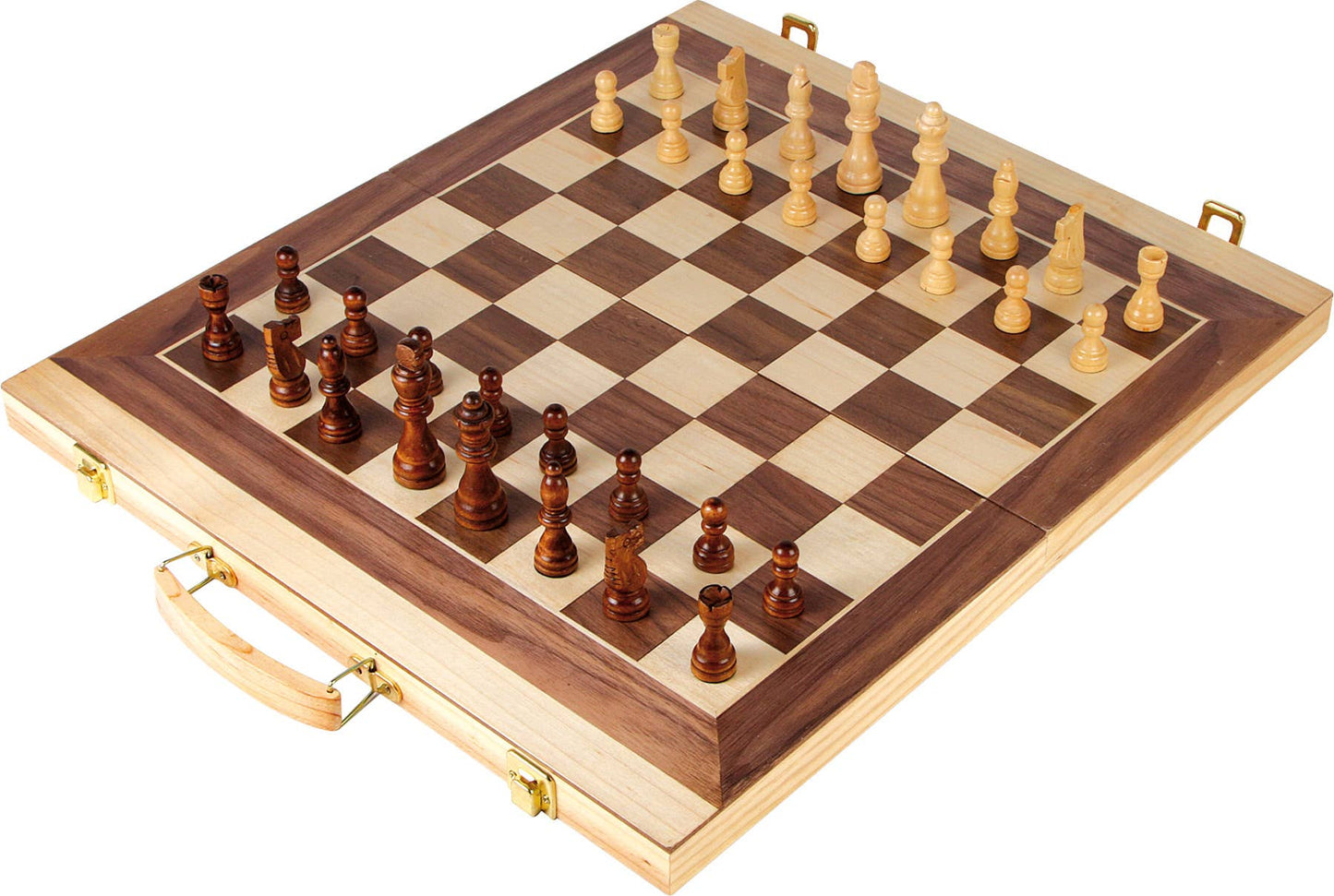 small foot Schack Och Backgammon Case | Brädspel | Trä