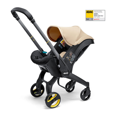 Doona i babyskydd i Sahara Sand