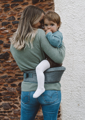 Hippychick Hipseat "Denim Grey"