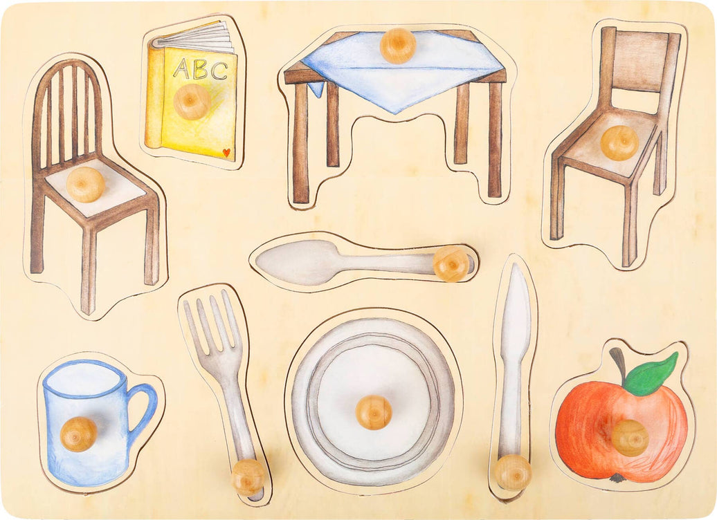 small foot Träpussel Vardagliga Föremål