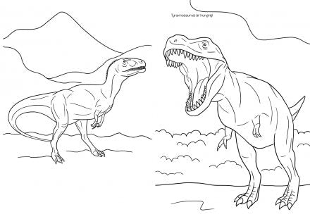 Tactic DINOSAURIER Målarbok