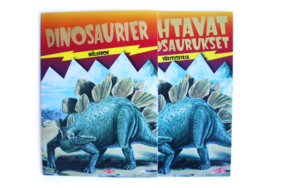 Tactic DINOSAURIER Målarbok