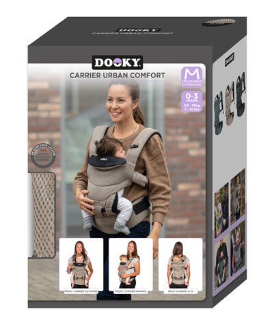 Dooky Carrier Urban Comfort Beige Desert (3,5 KG – 15 KG)