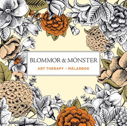 Tactic Blommor och mönster målarbok