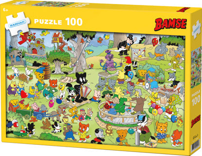 KÄRNAN, PUSSEL, TREFL - 100 BIT BAMSE