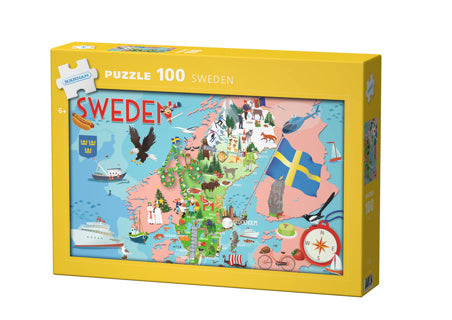 KÄRNAN, PUSSEL, TREFL - 100 BIT SWEDEN