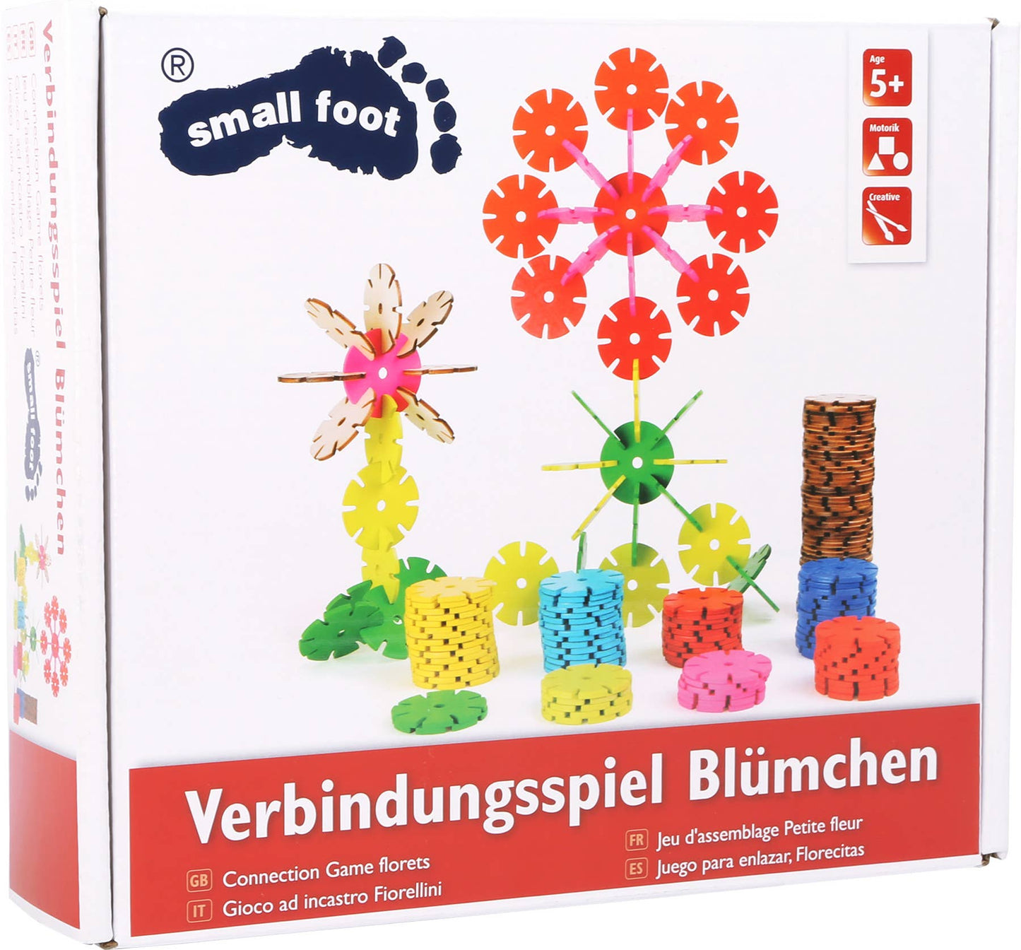 small foot Blomma blommor | Kreativa artiklar |