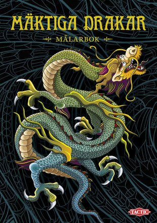 Tactic Mäktiga drakar målarbok