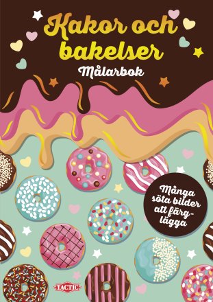 Tactic Kakor och bakelser målarbok