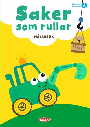 Tactic Saker som rullar målarbok