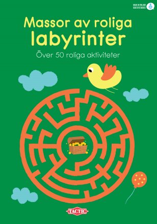 Tactic Pysselbok Labyrinter