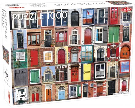 Tactic Puzzle Lovers Dutch Windows 1000 pcs