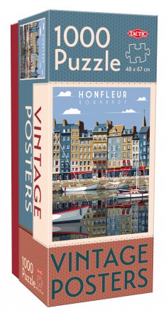 Tactic Puzzle Lovers Vintage Posters 1000 bitar
