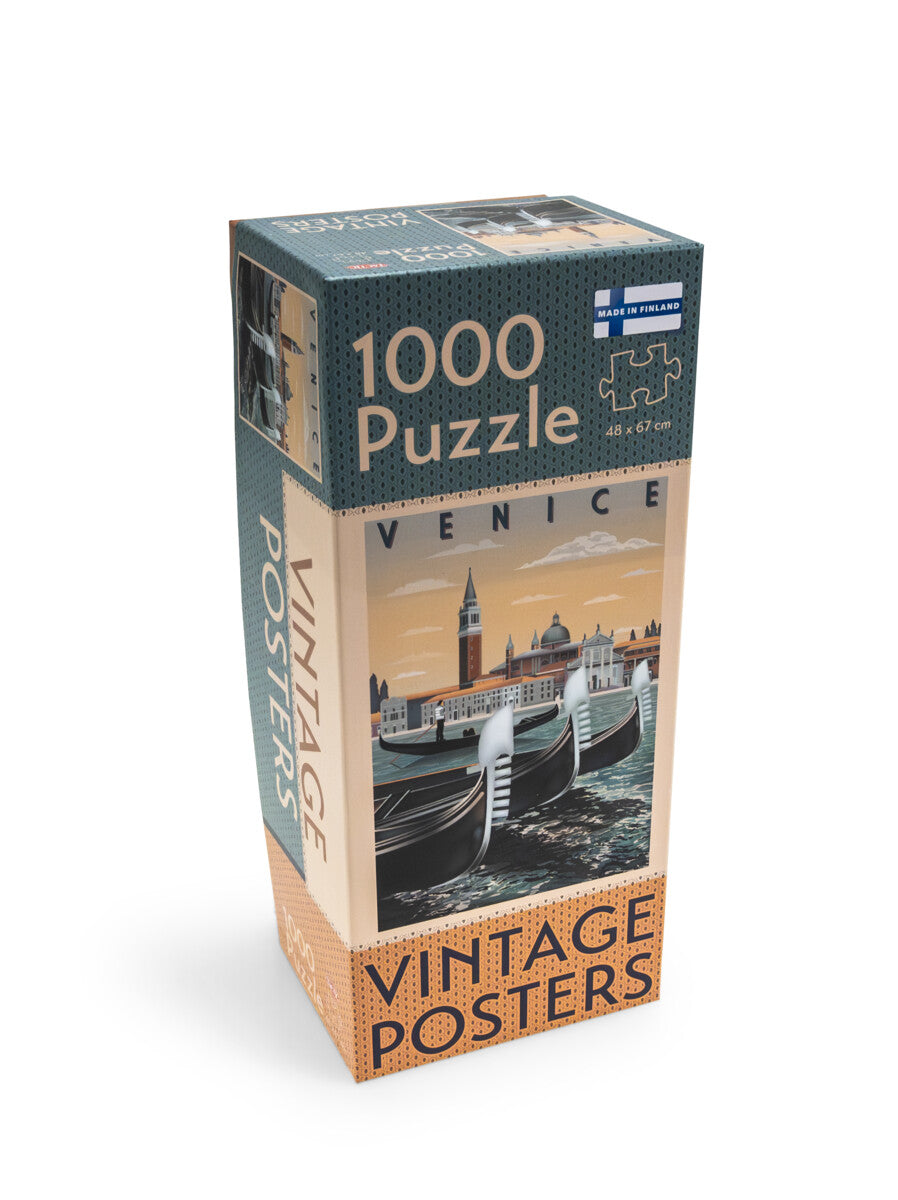 Tactic Puzzle Lovers Vintage Posters Venice