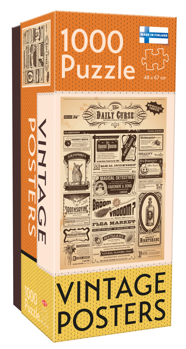 Tactic Puzzle Lovers Vintage Posters 1000 pcs