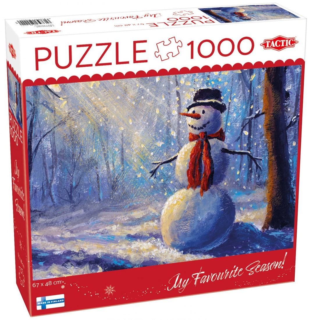 Tactic Puzzle Lovers Happy Snowman