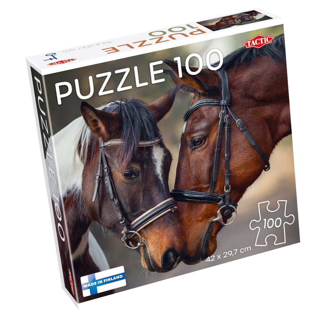 Tactic Puzzle Lovers Horses in Love 100 bitar