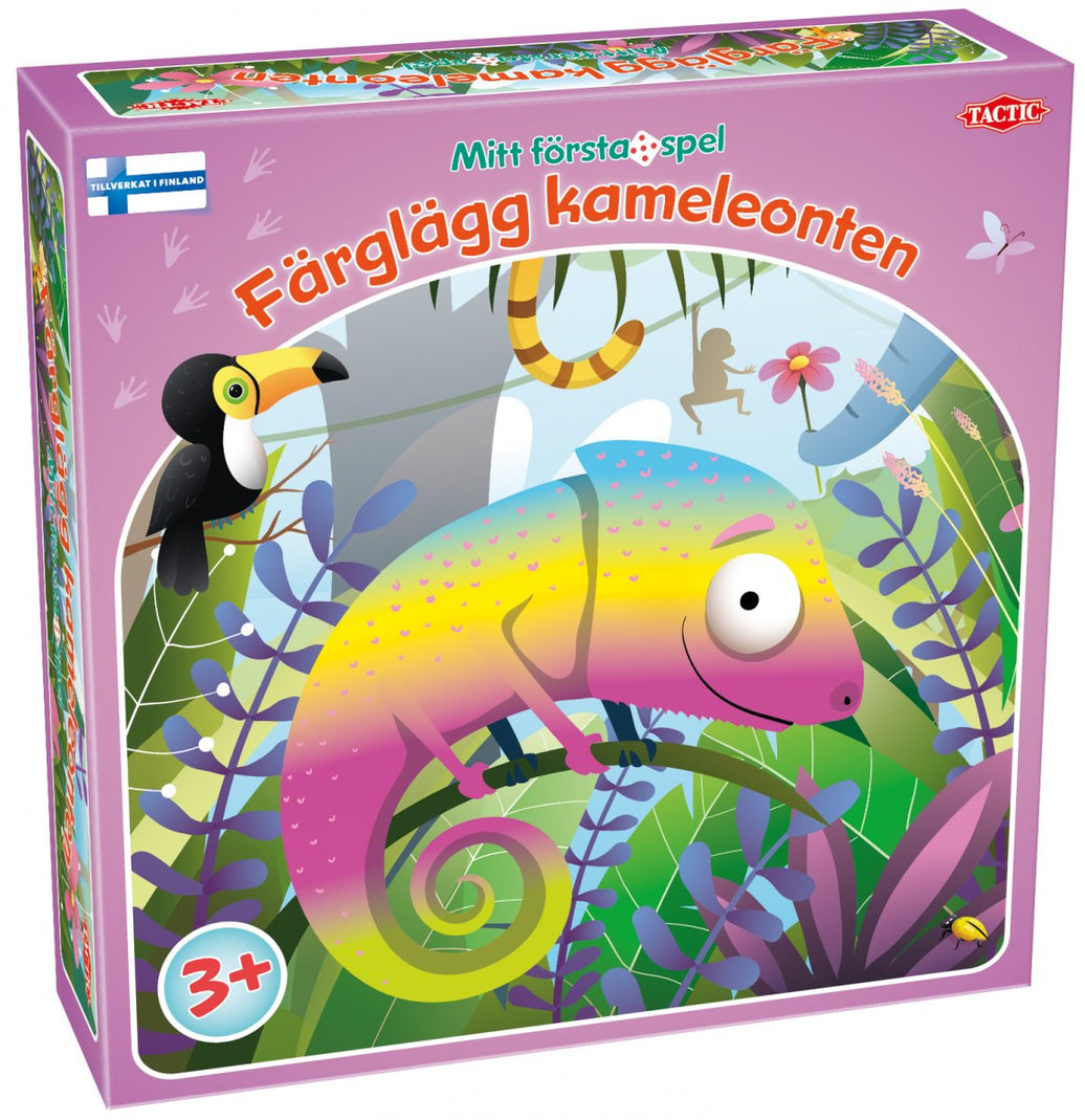 Tactic Mitt första spel: Färglägg kameleonten
