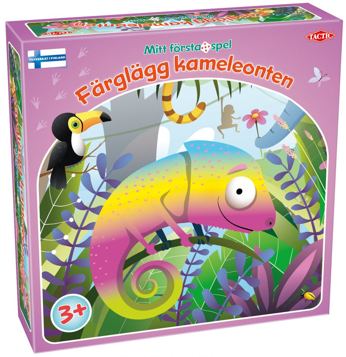 Tactic Mitt första spel: Färglägg kameleonten